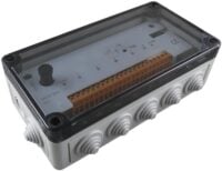 ELDAT RCH01E5005-01-29K Funksteuerung für Heizkreisvert. Easywave Aus/Ein braun
