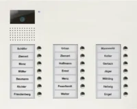 TCS Tür Control Video color Außenstation V PUK 21 Tasten 3-spal AVU16210-0019