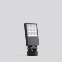 BEGA LED-Anbaustrahler 26,6W Konv DALI 84461K4 1LED graphit 4000K ws 2575lm mt