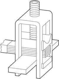 Eaton (Moeller) Sammelschienenklemme für CU 20x5 K20X5
