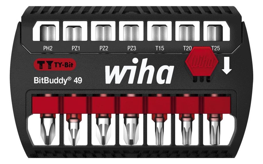 Wiha SB 7946TY-903 BitBuddy® 49 Bit Set TY-Bit 49mm 42116