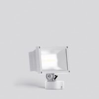 BEGA LED-Anbaustrahler 30,3W Konv DALI 84391W 1LED ws RGBW 2467lm ws mt RF:mt