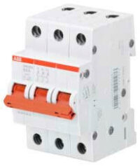 ABB Stotz S&J Lasttrennschalter 3-polig, 63A SHD203/63