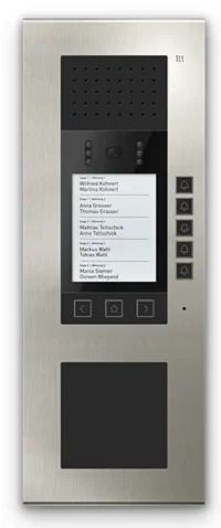 TCS Tür Control Video-Aufputz Außenstation mit Display bis 30 Wohneinheiten ADA59210-0030