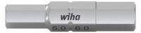 Wiha 7413 5,0-6,0 30mm Bit Set Doppelbit 43865