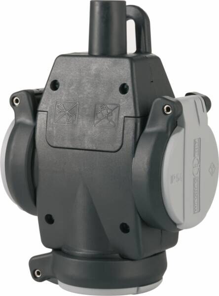 ABL ABL Hängekupplung Gummi IP54 ger grau 1173 Schraubkl