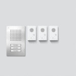 Siedle&Söhne Audio-Set Siedle Classic Edelstahl/Weiß SET CLAB 850-3 E/W