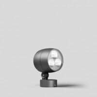 BEGA LED-Anbaustrahler 24W Konv DALI mt 85147 1LED graphit 4000K RGBW 1297lm
