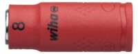 Wiha 246 8mmx1/4z Steckschlüsseleinsatz isoliert 43093