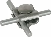 Dehn Universal-Verbinder Niro für Rd 8-10mm UV 8.10 KTP V2A