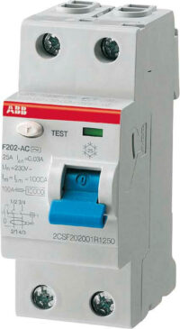 ABB Stotz S&J FI-Schutzschalter 2-polig, Type F, 40A, 30mA F202F-40/0,03
