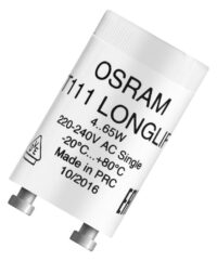 Bild vom Produkt: Osram ST 111 LONGLIFE Starter 4-65W für Einzelschaltung an 230VAC