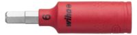 Wiha 246 1/4z Bits socket 6x65mm Steckschlüsseleinsatz isoliert 43112