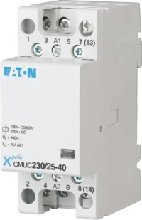 Eaton (Installation) Installationsschütz 230VAC/DC, 3S+1Ö,25A CMUC230/25-31