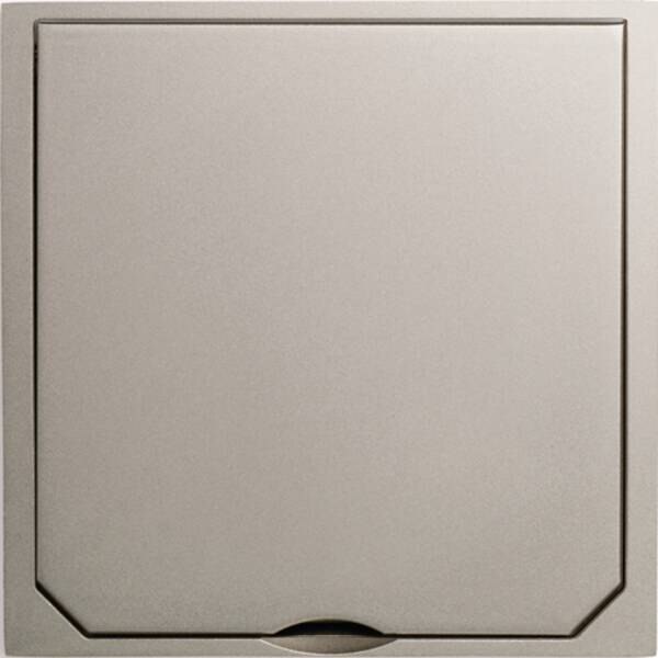 ABL ABL Rahmen 1-fach pt matt horizontal Klappdeckel Metall 1632
