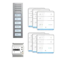 TCS Tür Control Paketlösung 6 Tasten Aufputz, Freispr. PSX2360-0000