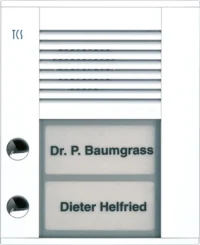 TCS Tür Control Audioaußenstation1-reihig 2 Tasten Aufputz weiß PDS02-WS/04