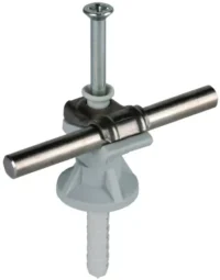 Dehn Leitungshalter NIRO-K-grau für Rd 6-10mm H 30mm LH DFIDQ6.10V2AH30GR