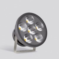 BEGA LED-Anbaustrahler 326W Konv 1-10V 84542K3 DALI 6LEDs graphit 3000K ws mt