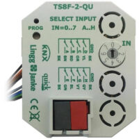 Bild vom Produkt: Lingg&amp;Janke KNX-Tasterschnittstelle quick f.8 Einzeltast TS8F-2-QU