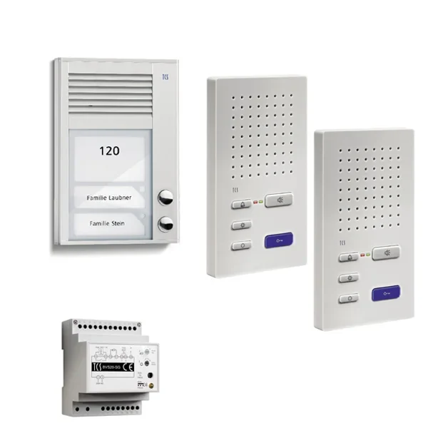 TCS TCS Tür Control Paketlösung 2 Taste Aufputz, Freispr. PSC2220-0000
