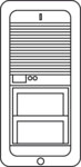 Siedle&Söhne Jalousie braun für TLM 511-01 B 200012095-00