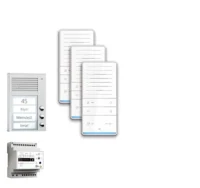 TCS Tür Control audio:pack Aufputz für 3 Wohneinheiten mit Außenstation PAK PAAF031/001
