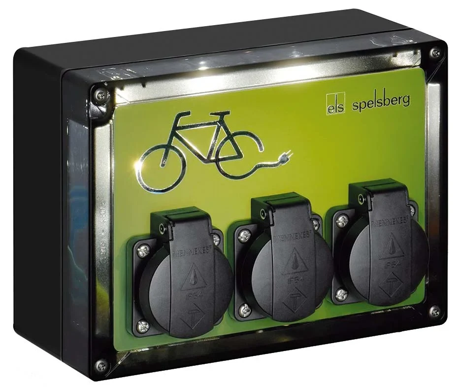 Spelsberg Fahrradladestation mit Sonderschrauben TG BCS 3 LED