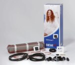 DEVI Dünnbettheizungsset 150W/qm 600W 4qm DEVImat 150 Dünnbett-Set Touch