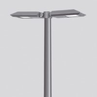 BEGA LED-Aufsatzleuchte 29,2W 76mm 3000K 84253AK3 4019lm si Konv Alu Gl_tr IP66