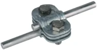 Dehn UNI-Trennklemme St/tZn mit Platte f.2x Rd7-10 UTK710710SZPSTTZN
