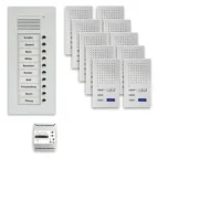 TCS Tür Control Audio Außenstation Pack 10 PUK 10 Tasten Unterputz PPUF10-EN/02