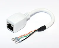 TCS Tür Control RJ45-Kabelpeitsche Cat 5e für IP-Geräte ZIX1402-0000