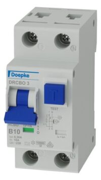 DOEPKE FI/LS-Schutzschalter B10 2-polig+N A DRCBO 3 B10/0,30/1N-A 0,3A 10kA 2TE
