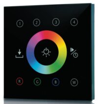 AC-DMX Touchpanel 4 ZONEN RGBW DMX PHZ520