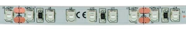 Rutec flexibel LED-Strip 24V 14 4W/m Innen amber VARDAflex Plus Profi5-Meter-Rolle PGI131