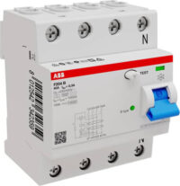 ABB Stotz S&J FI-Schutzschalter TypB 4P 40A,300mA,3kA,4TE F204B-40/0,3-4TE