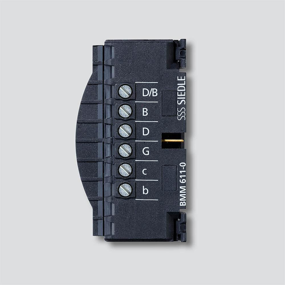 Siedle Siedle&Söhne Klemmblock schwarz für BMM 611 200029976-00