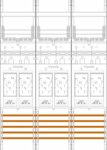 F-Tronic Komplettfeld 6Z eHZ mit Verdr E316DS 1050x750mm SS_5p 300mm