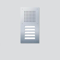 Siedle&Söhne Audio-Türstation Classic 5RT, Edelstahl gebürstet F CL A 05 B-0