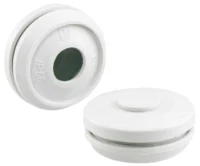 Spelsberg Doppelmembranstutzen weiß, geschlossen, IP66 DMS M20/w