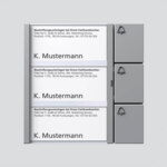 Siedle&Söhne Tasten-Modul si/met TM 612-3 SM