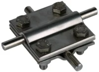 Dehn Kreuzstück NIRO für Rd 8-10/8-10mm KS8.108.10FL30ZPV4A