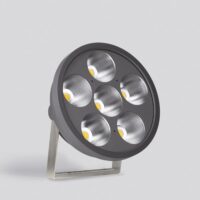BEGA LED-Anbaustrahler 326W Konv 1-10V 84522K3 DALI 6LEDs graphit 3000K ws mt