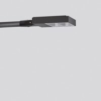 BEGA LED-Ansatzleuchte 67W 60mm 4000K 84643K4 9422lm graphit Konv Alu Gl_tr