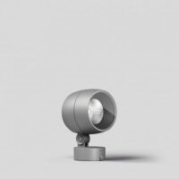 BEGA LED-Anbaustrahler 26,8W Konv DALI 85138AK3 1LED si 3000K ws 2472lm si mt