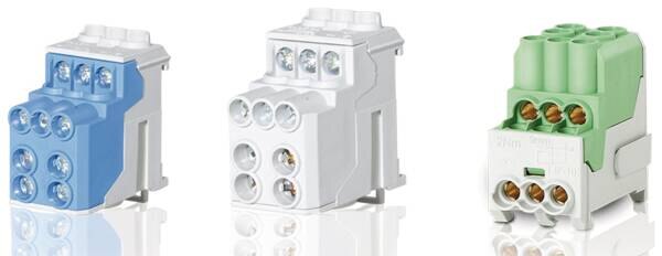 F-Tronic F-Tronic Unterverteilungsblock 1P gn/ge 2x25mm²+6x10mm² UVB100GNGE