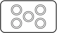 Eaton (Moeller) Flansch-CI-Gehäuse Geh. 250x23x116mm FL3-3