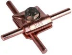 Dehn MV-Klemme Cu für Rd 8mm MVK 8 SKM10X30 FSCCU