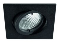 Rutec ALU55472-M ALU-Druckguss Einbaustrahler schwenkbar,sw-matt